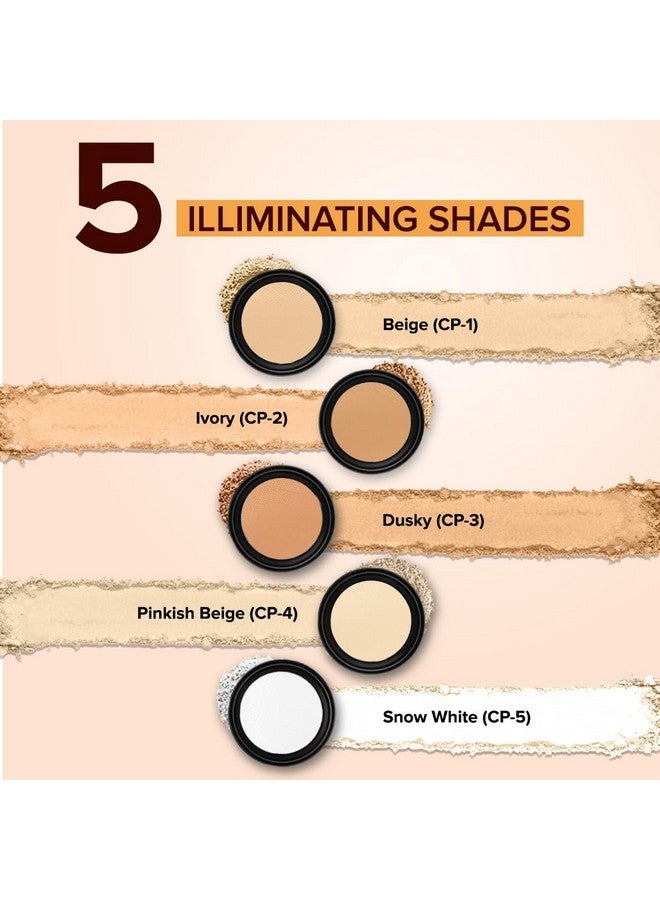 كالرسينس بودرة ستارليت المضغوطة من كولور سينس لتثبيت المكياج | تركيبة خفيفة الوزن للتحكم في الزيوت | مع اسفنجة توزيع مجانية | بيج عاجي - Image 5