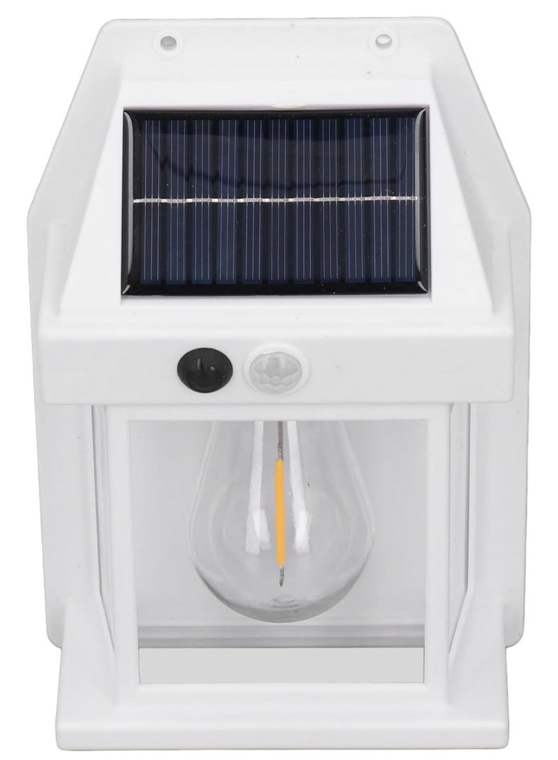 Generic Solar Tungsten Wall Light, High Temperature Resistant 3 Modes Exterior Lighting Fixtures ABS Easy to Install with Screws for Yards  - Image 2