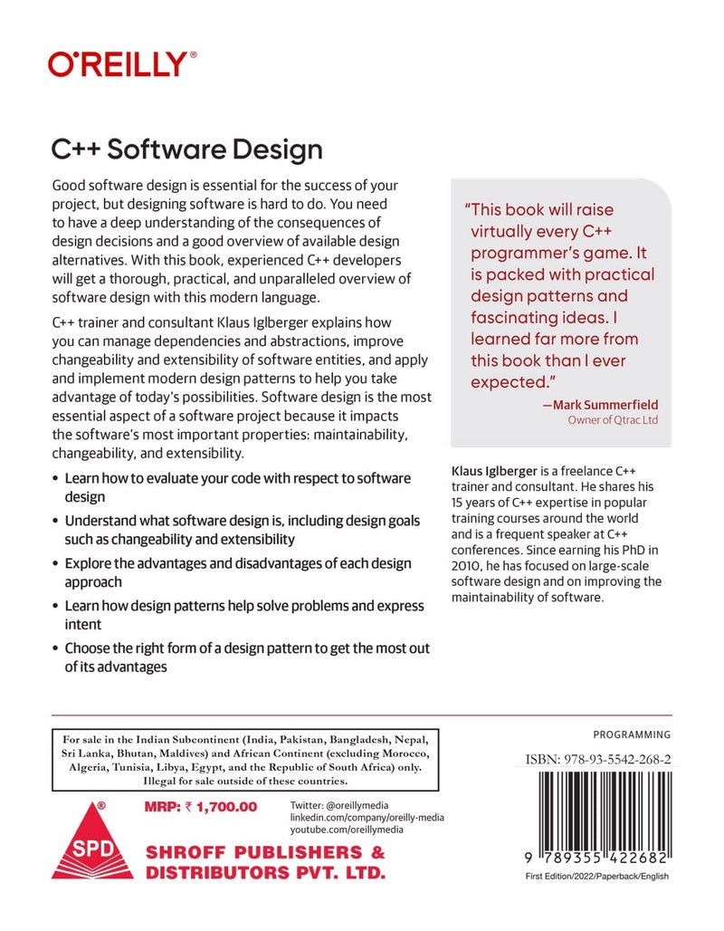 C++ Software Design: Design Principles and Patterns for High-Quality Software (Grayscale Indian Edition) - Image 2