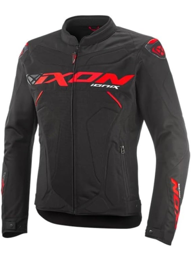 IXON Ionix Jacket-Bk/Rd-Xl - Image 1