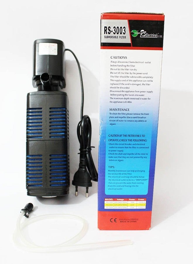 RS Electrical RS-3003 Aquarium Submersible Internal Filter - Image 2