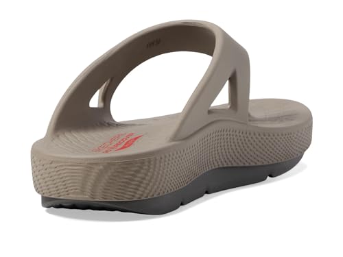 Skechers Men's Go Recover Refresh Sandal, Khaki, 10 - Image 5