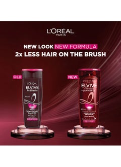 L'OREAL PARIS Elvive Fall Resist Shampoo 600ml + Shampoo 400ml For Weak and Fragile Hair  - Image 2