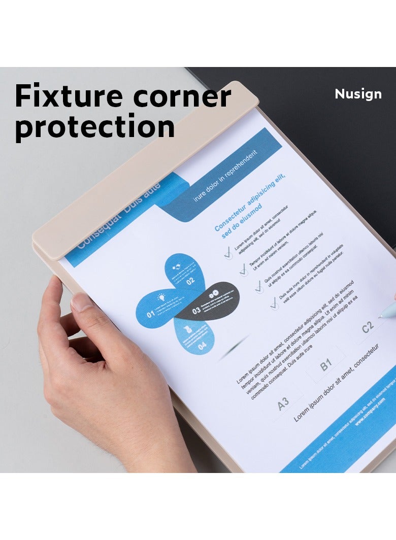 Nusign ENS503 Standing Clipboard A4 Black – Ideal for Office, Meetings, and Presentations - Image 5