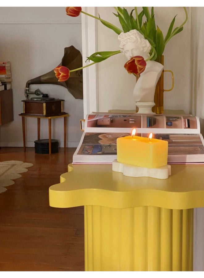 Houzit Entryway Table 32X80X140 Cm- Yellow 