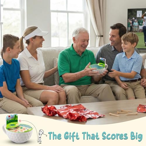 MAX'IS Creations The Golf Mug with a Green - Unique Funny Gifts for Men Women Gift for Golfers Dad Mom Accessories, Novelty Ceramic Cool Funny Golf Ball Coffee Mug, 16oz - Image 5