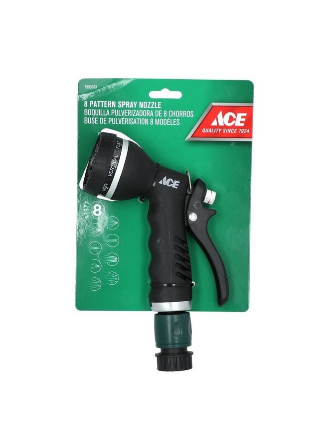 آيس فوهة رش مائية سريعة الاتصال بـ 8 أنماط أسود وأخضر 17 سم 7999893