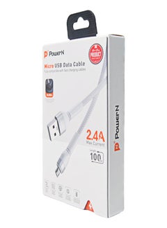 POWER N Power N cable - Micro USB, 1 meter - cut-resistant fabric  - Image 1