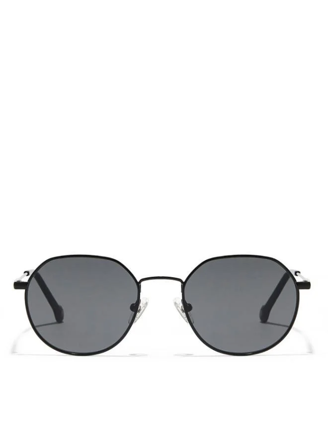 30Sundays Wanderlust Men Black Sunglasses - Frame Material: Metal - Lens Color: Black - Frame Color: Black - Full Rim