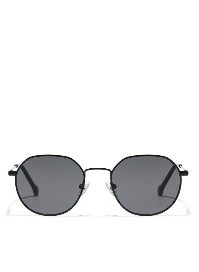30Sundays Wanderlust Men Black Sunglasses - Frame Material: Metal - Lens Color: Black - Frame Color: Black - Full Rim - Image 1