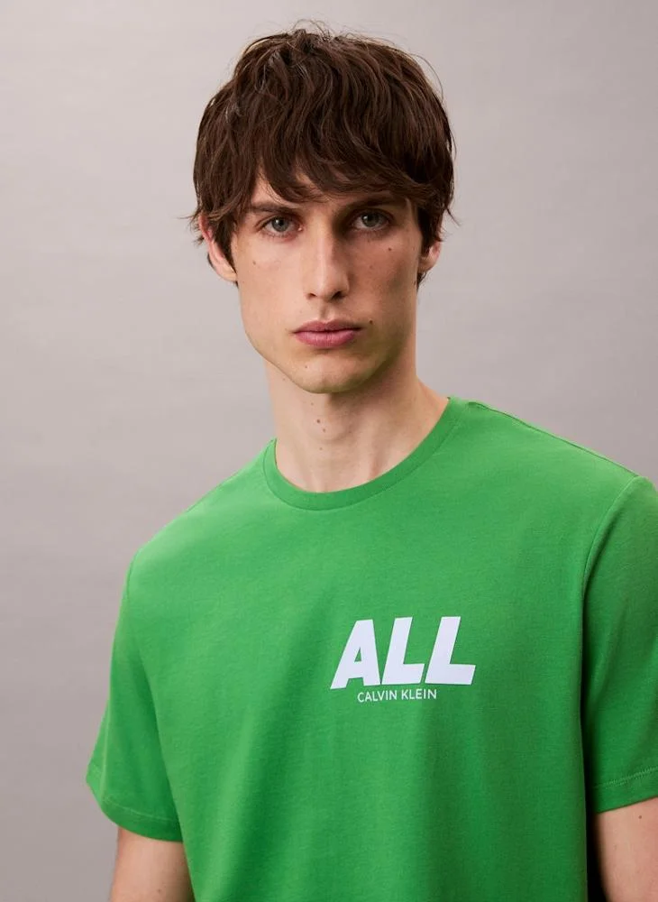 Calvin Klein Jeans  All Graphic Relaxed T-Shirt for Men | Best Price UAE
