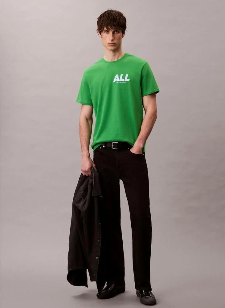 Calvin Klein Jeans  All Graphic Relaxed T-Shirt for Men | Best Price UAE