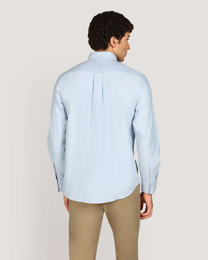 GANT  Regular Oxford Dobby Dot Shirt for Men | Best Price UAE