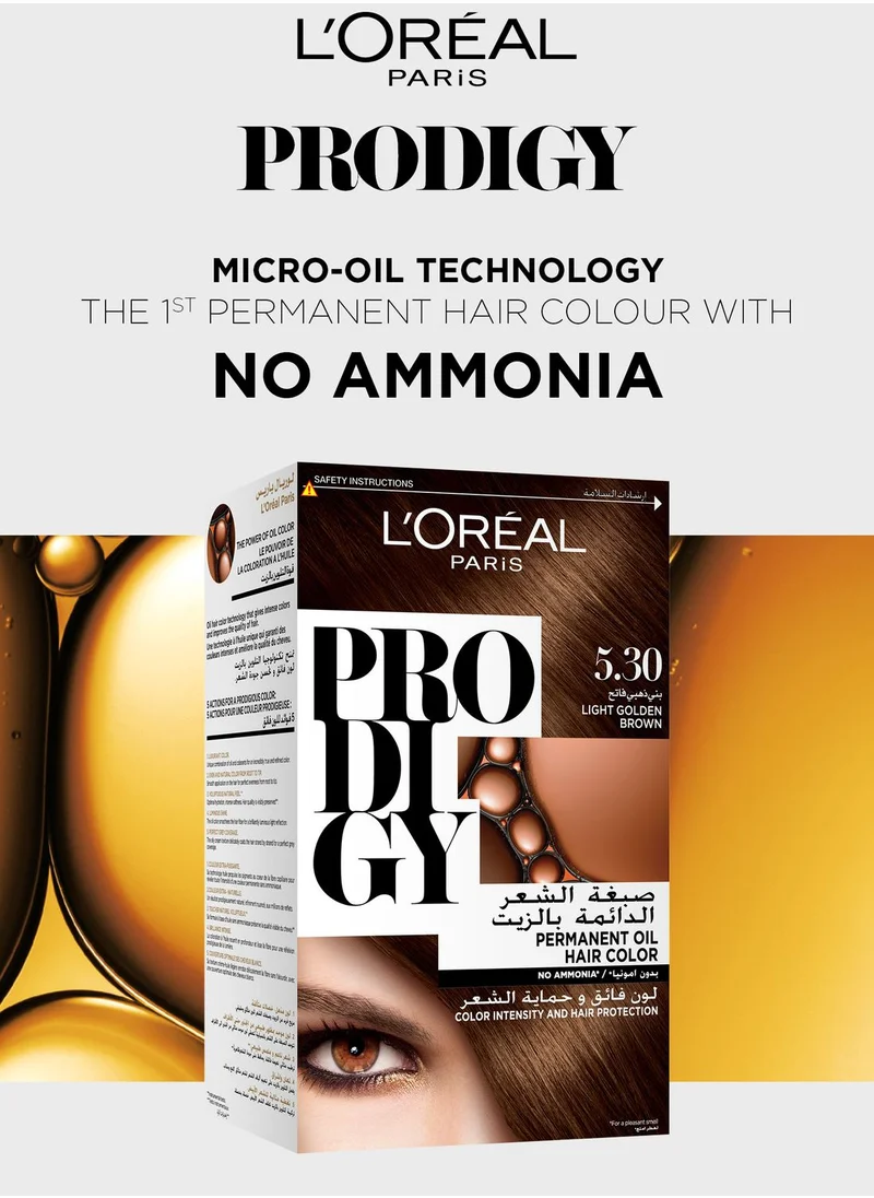 L'OREAL PARIS Prodigy Permanent Hair Color 5.3 Light Golden Brow