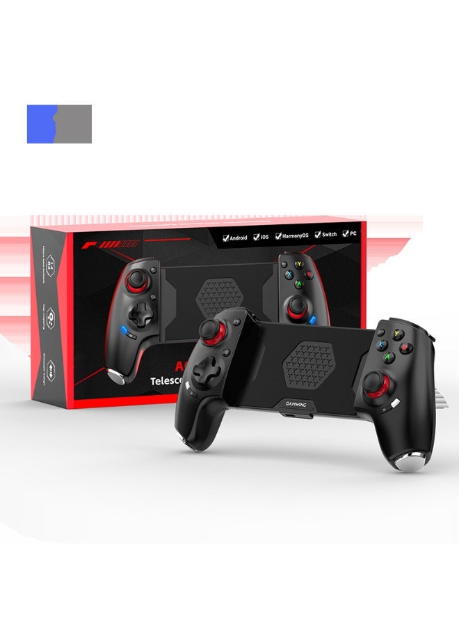 Gamwing Professional Stretch Gamepad Gamwing Aobing Max+ Type-C Wired & Bluetooth Gaming Controller Play Mobile Games, Nintendo Switch Games, PC Games, Remote Play Playstation/XBox/Steam games, Support Android, iOS, Switch, PC with Hall Joysticks / Hall Trigger Turbo / Turbo/Auto Function / Double Vibration Motors / Anti-Slide Design, D-Pad And Left Stick Inter-Changeable, Programmable Macro Back Keys, Inter-Changeable A-B, X-Y, Heat Dispersion Holes Design Keep The Phone Cool, One Click Screenshot - Image 2