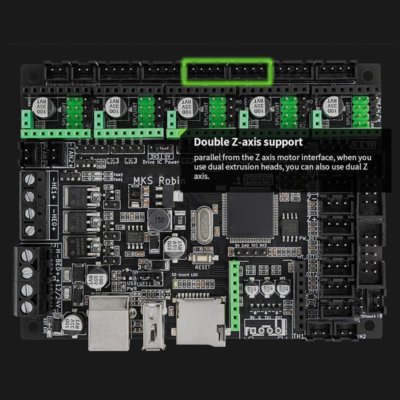 لوحة تحكم طابعة MKS ثلاثية الأبعاد لوحة أم منفصلة لوحة رئيسية مقاومة للتداخل وحدة - Image 5
