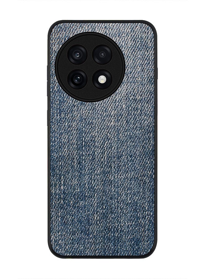 Stylizedd For OnePlus 13R / Ace 5 Pro Case,Slim fit Camera Protection, Shockproof Thin Phone cover  - Dark Denim Print