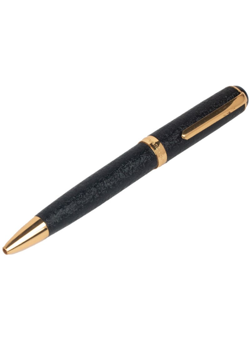 RS Men's RS pen in black and gold metal with blue ballpoint - Image 2