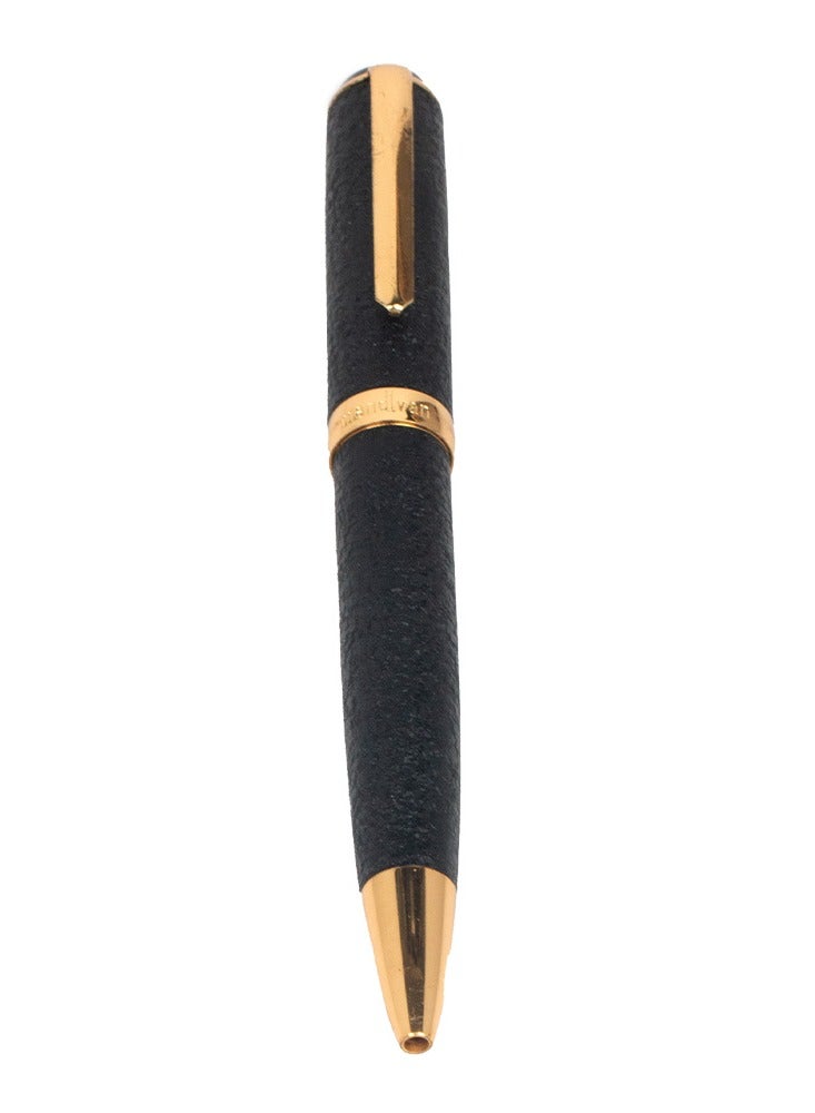 RS Men's RS pen in black and gold metal with blue ballpoint - Image 5