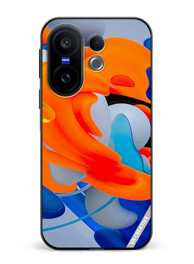 Protective Case Cover For Vivo X200 FE  Design Multicolour