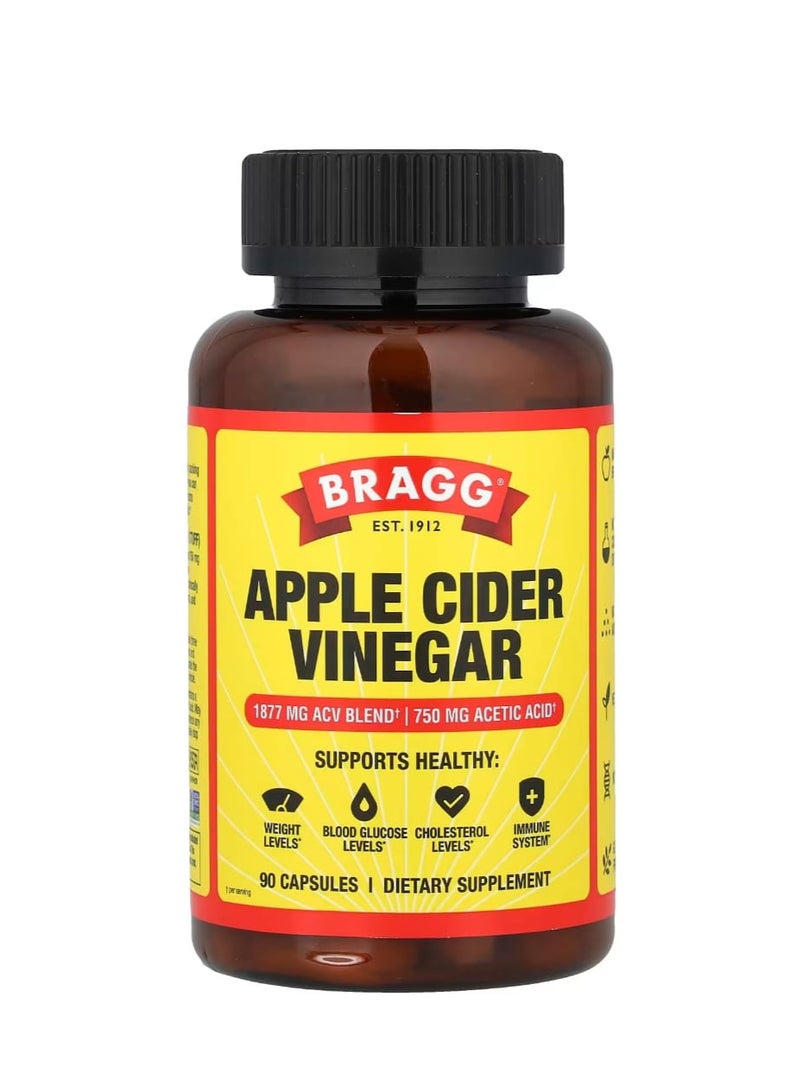 Bragg Apple Cider Vinegar  90 Capsules - Image 1