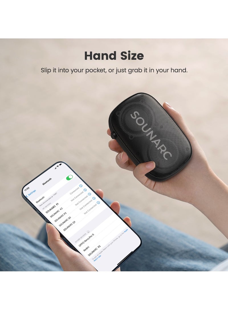 SOUNARC P1 Bluetooth speaker 5W Balanced Sound with Bluetooth 5.3 - Image 4