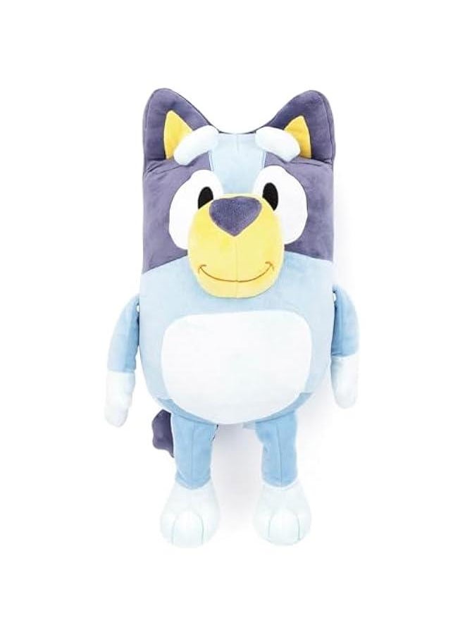 null - Plush Pillow Buddy Bluey Dog - Ultra Soft Plush Pillow - Polyester Microfiber, 19 Inch - Image 1