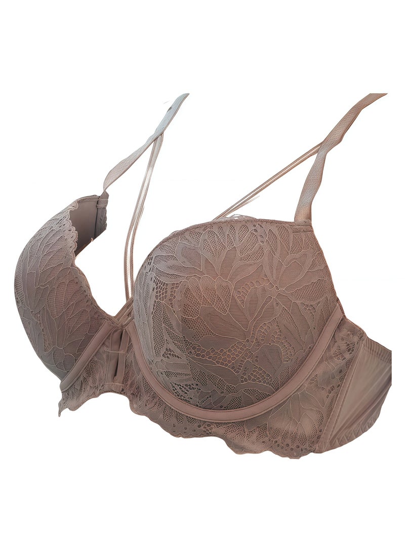 JOANNA Women's Everyday Comfortable Bra & Panty Set Seamless, Breathable, and Lightweight Lingerie for Daily Wear Full Coverage Bra for Women Size 38B - Image 2