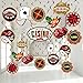 Blulu 30 Pcs Casino Theme Party Decorations Las Vegas Hanging Swirl Casino Night Spiral Ornaments Red Black Poker Games Party Supplies Ceiling Hanging Decor for Las Vegas Night Birthday Decor - Image 3