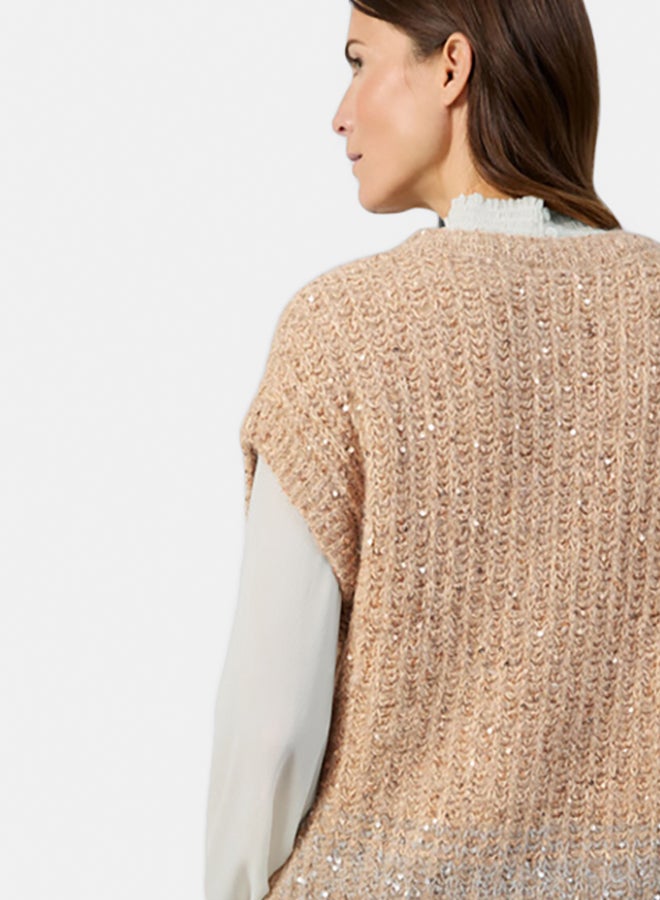 GERRY WEBER Casual Knitted Top With Sequin Embellishment  - Image 2
