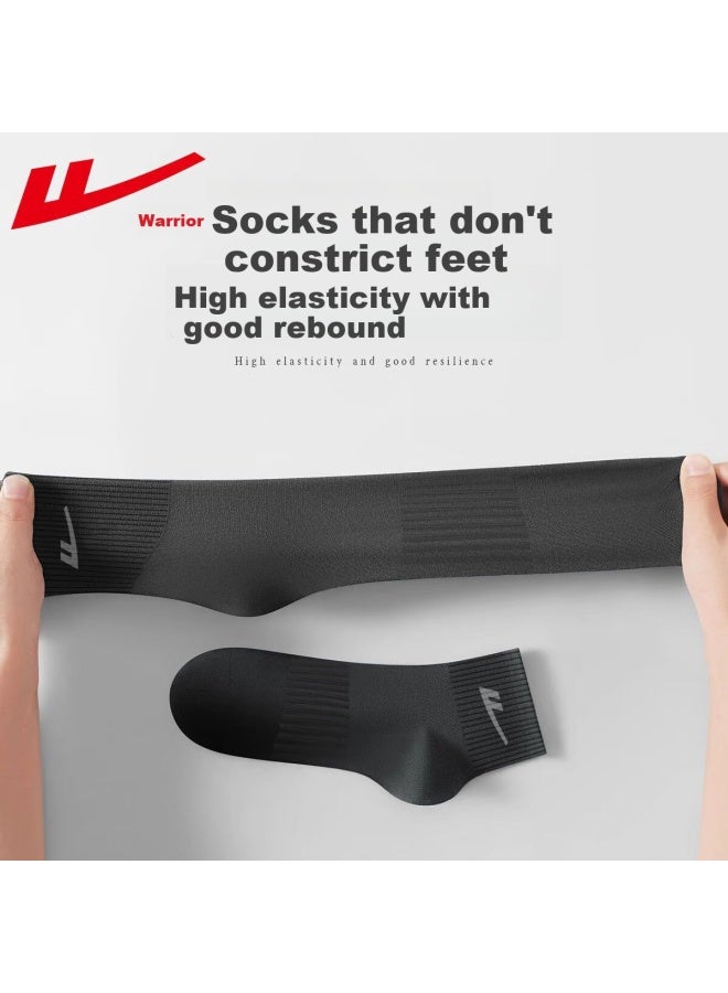 Pull Back Huanli Men's Autumn And Winter Cotton Socks For Teenagers, Sports Socks, Anti-odor Socks For Men, Sweat-absorbent, Antibacterial, Durable Men's Short Socks - Image 4