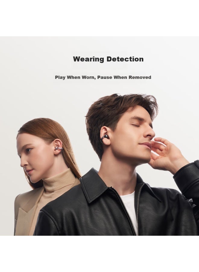 Honor Choice Clip-on Earphones 2 Pro Zhang Yuxi Edition Honor Bluetooth Earphones Comfortable Wear Noise-cancelling High-quality Sound Sunset Orange