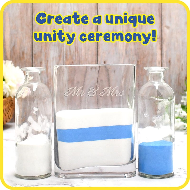 READY 2 LEARN Colored Sand | White | 2.2 lbs | Play Sand for Kids | Perfect for Arts and Crafts and Sensory Bins - Image 5