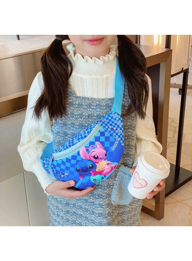 محفظة النقود المعدنية للأطفال للبنين والبنات لطيف النمط الغربي الكتف Crossbody حقيبة صغيرة الكرتون حقيبة الصدر عادية بالجملة-اللون: الوردي - Image 5