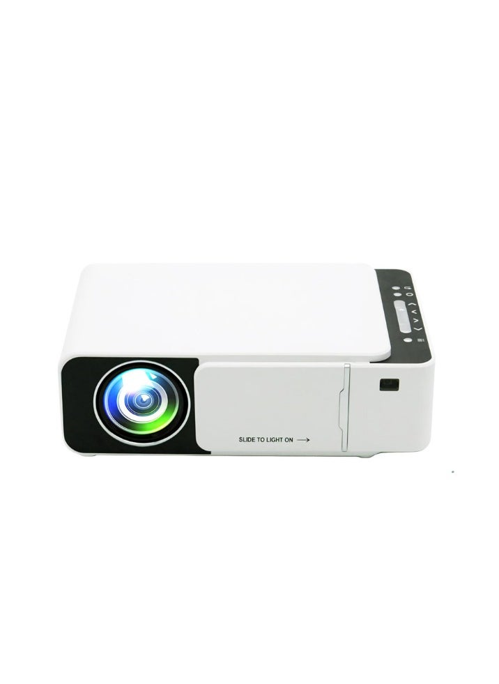 Generic T6 X WiFi LED Projector 1080p Full HD - Portable Mini Home Theater with YouTube, HDMI, USB, Miracast  - Image 1