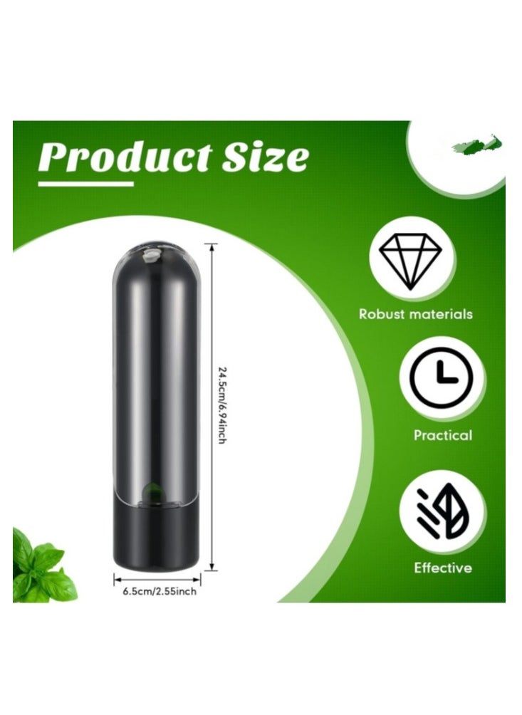 OASIS-TH - 2 Pack Herb Keeper Kitchen Storage Container To Keep Your Vegetables Fresh In Refrigerator Savor Pod For Cilantro Mint Parsley Asparagus - Image 1