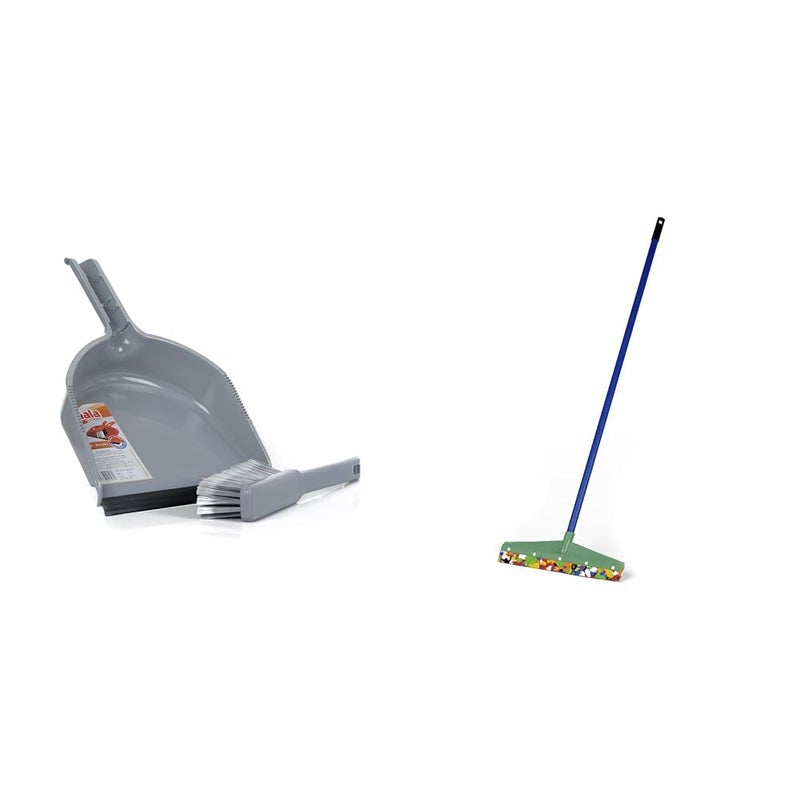 Gala Dustgo Set Brush Set with Dustpan Assorted Colour 132759 - Image 1