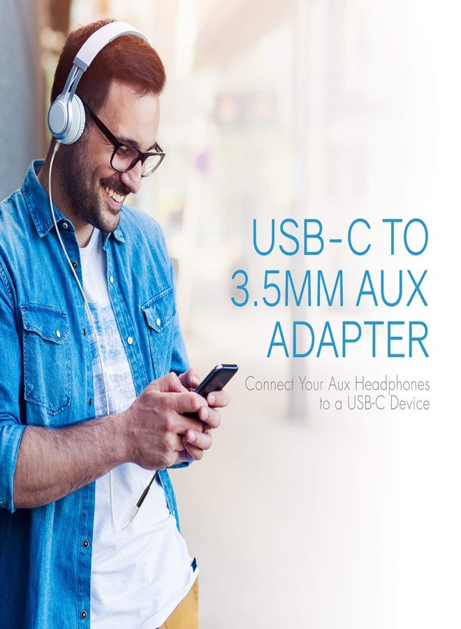 Realm USB C to 3.5mm Headphone Jack Adapter - Black (RLMA9BK) - Image 2
