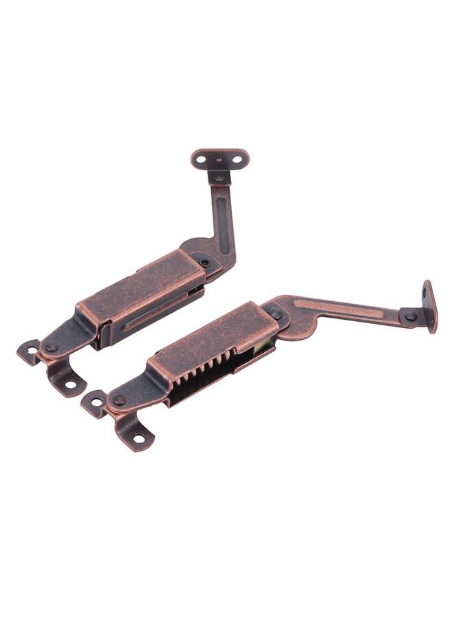 Thoraya Lid Hinge Iron Safety Cabinet Box Lid Spring Support Hardware for Home Office WorkshopMiddle Arm  - Image 1