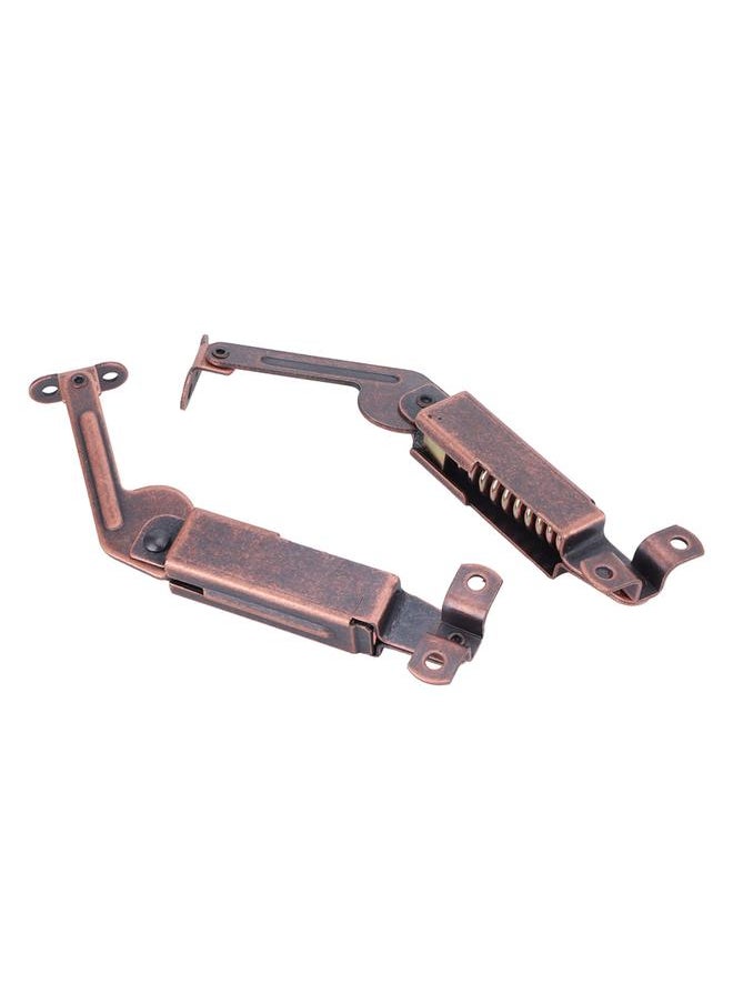 Thoraya Lid Hinge Iron Safety Cabinet Box Lid Spring Support Hardware for Home Office WorkshopMiddle Arm  - Image 5