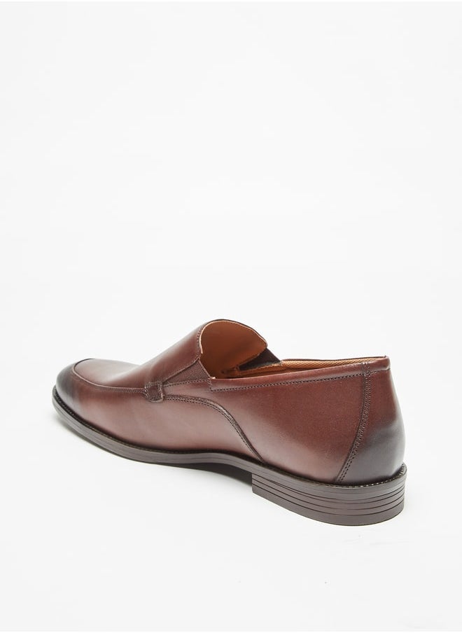 DUCHINI Mens Solid Slip-On Loafers  - Image 3