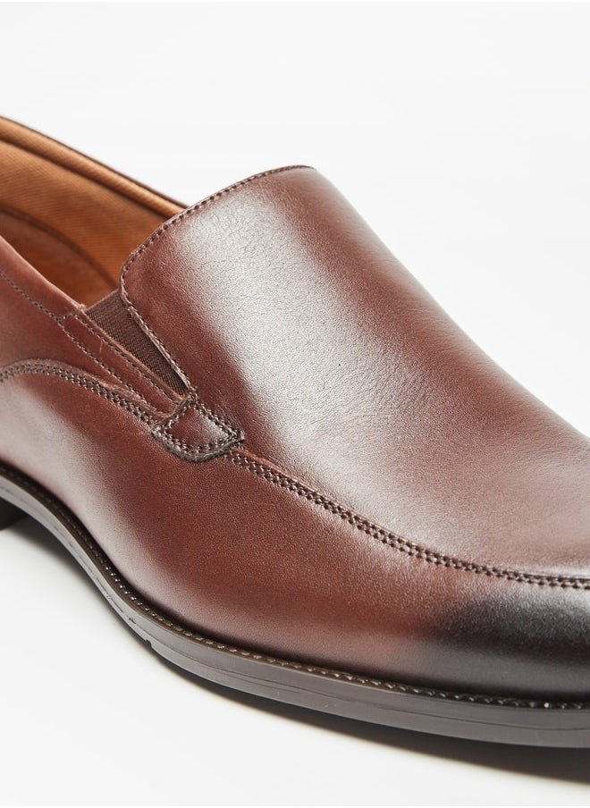 DUCHINI Mens Solid Slip-On Loafers  - Image 4