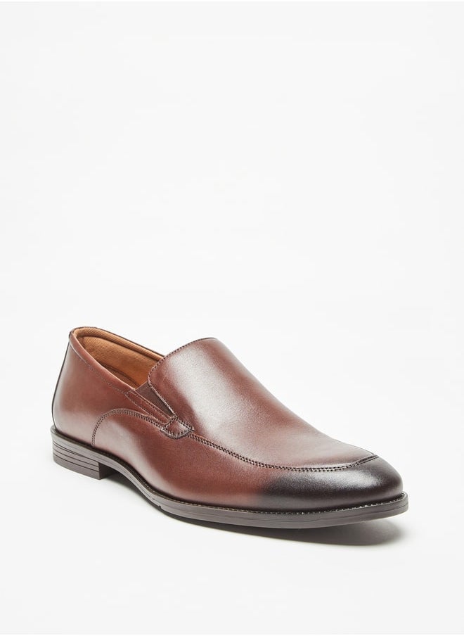 DUCHINI Mens Solid Slip-On Loafers  - Image 1