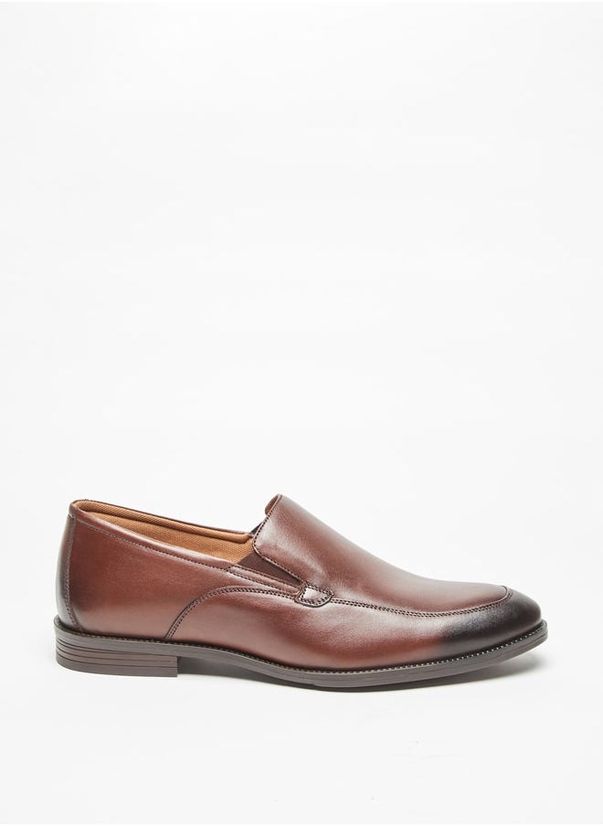 DUCHINI Mens Solid Slip-On Loafers  - Image 2