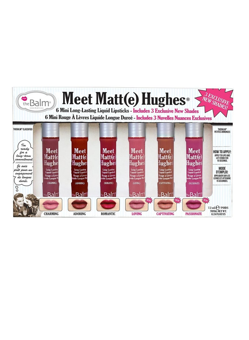 ذي بالم ذا بالم مجموعة احمر شفاه ميني - ميت مات هيوز ثابت وسائل - فوليوم 3 - Image 1