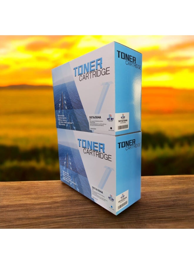 LET MY 507A (FULL SET) CE400A CE401A CE402A CE403A Universal 504A CE250A CE251A CE252A CE253A Compatible Toner Cartridge For HP 500M551n 525f525dn 570 575f CM3530MFP CM3530fsMFP CP3525 CP3525n CP3525dn CP3525x - Image 4