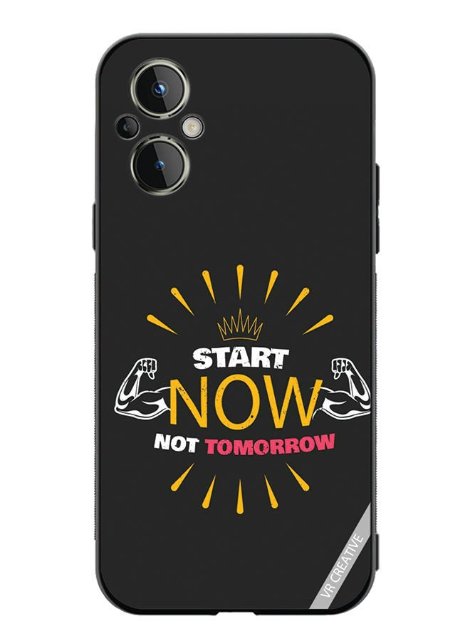 VR CREATIVE Protective Case Cover For OnePlus Nord N20 5G Start Now Not Tomorrow Design Multicolour - Image 1