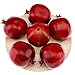 Gresorth 6pcs High Grade Fake Pomegranate Decoration Artificial Realistic Fruit Simulation for Home Party Holiday - Image 2