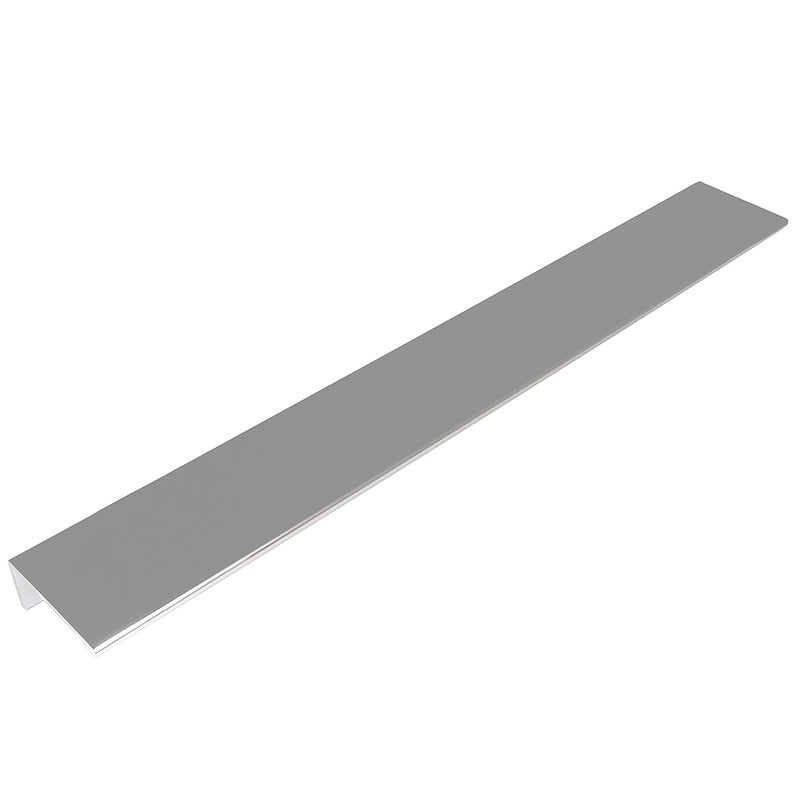 Laurey 9652612 Inch Overall Edge Pull for Cabinet Doors and Drawer Fronts Polished Chrome
