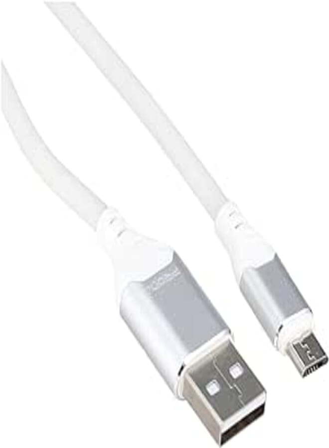 Proda kx1553 charging and data transfer cable, 1 m - white